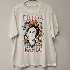 Frida Kahlo Graphic T-Shirt White L
